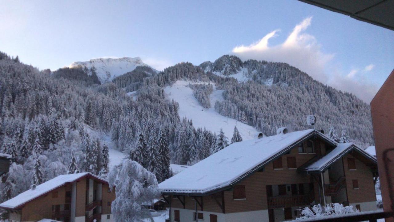 La Montagne « Un Coin D'Oxygene » Appartement Châtel Buitenkant foto